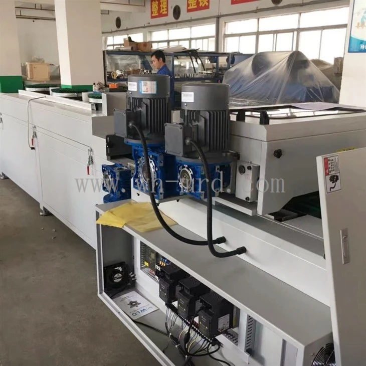 steel back glue machine