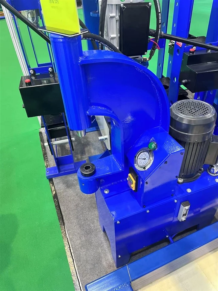 Electric Hydraulic Brake Shoes Riveting Machine