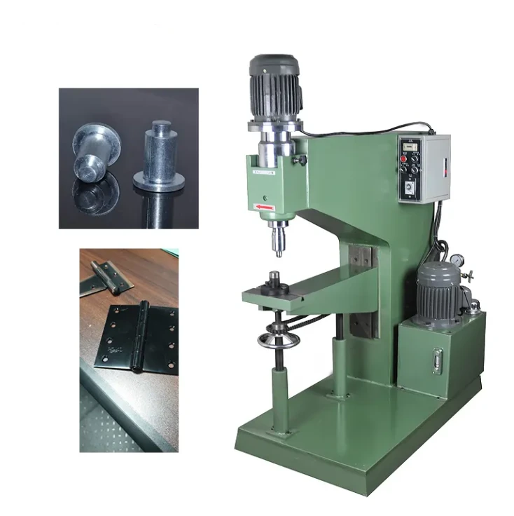 Pneumatic riveting machine