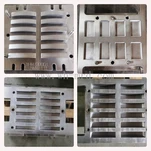 Brake pad molds