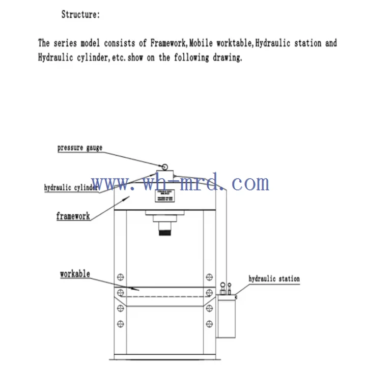 press machine hydraulic