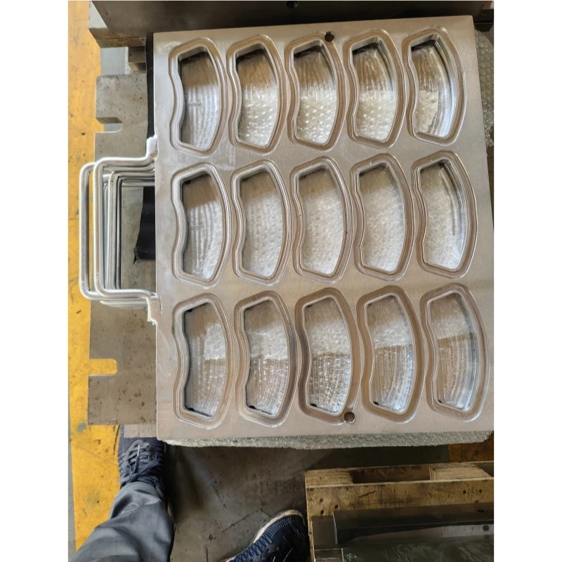 Two-step molding process molds-