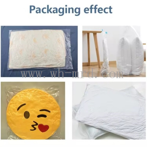 Automatic Pillow Toy Compress Press Packing Machine